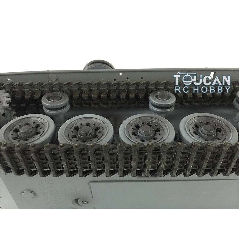 2.4G Henglong 1/16 Snow 7.0 Upgraded Panzer III L RTR RCC Radio Control Tank 3848 Metal Tracks Sprocket Wheels Infrared Combating System