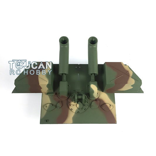 Plastic Rear Panel Spare Part for Henglong 1/16 Scale Jadpanther RC Tank 3869 Radio Controlled Armored Cars Parts