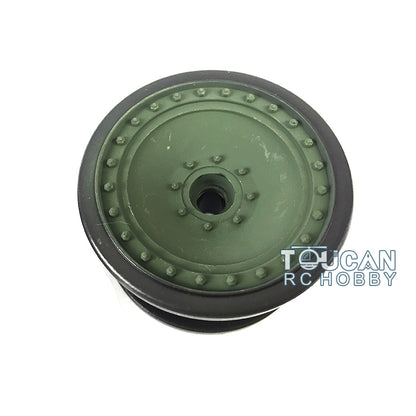 Plastic Tracks Sprockets Road Wheels With Plastic Suspension Idlers For HengLong 1/16 3869/3879 RC Tank Vehicle DIY Model