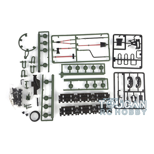 US Warehouse Henglong 1/16 Scale German PanTHer G RC Tank 3879 Decorate Plastic Parts Bag for Remote Control Military Vehicle Model
