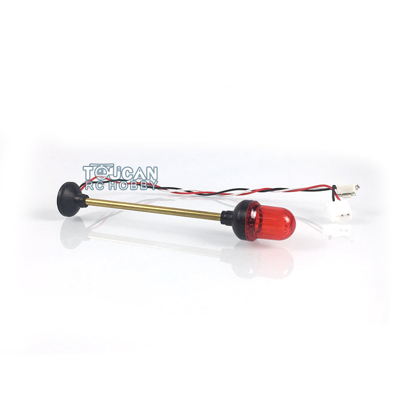 Henglong LED Flashing Warning Light Caution Lamp for 1/16 Remote Control Tank DIY Radio System Vehicle Model Accessories