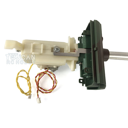 Henglong 1/16 Metal Recoil Barrel BB Unit Barrel For 6.0 7.0 3918/3889/3879 RC Tank With Shooting Gearbox Wires Model Parts