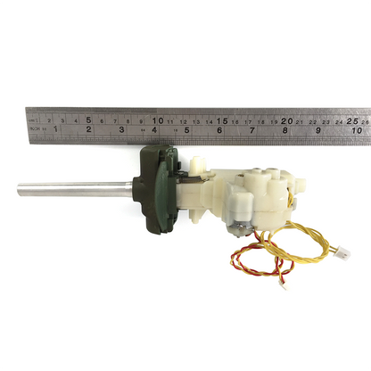 Metal Telescopic shooting Short Barrel With Shooting Gearbox Wires For HL 1/16 3898 USA M4A3 Sherman RC Tank Model Accessories