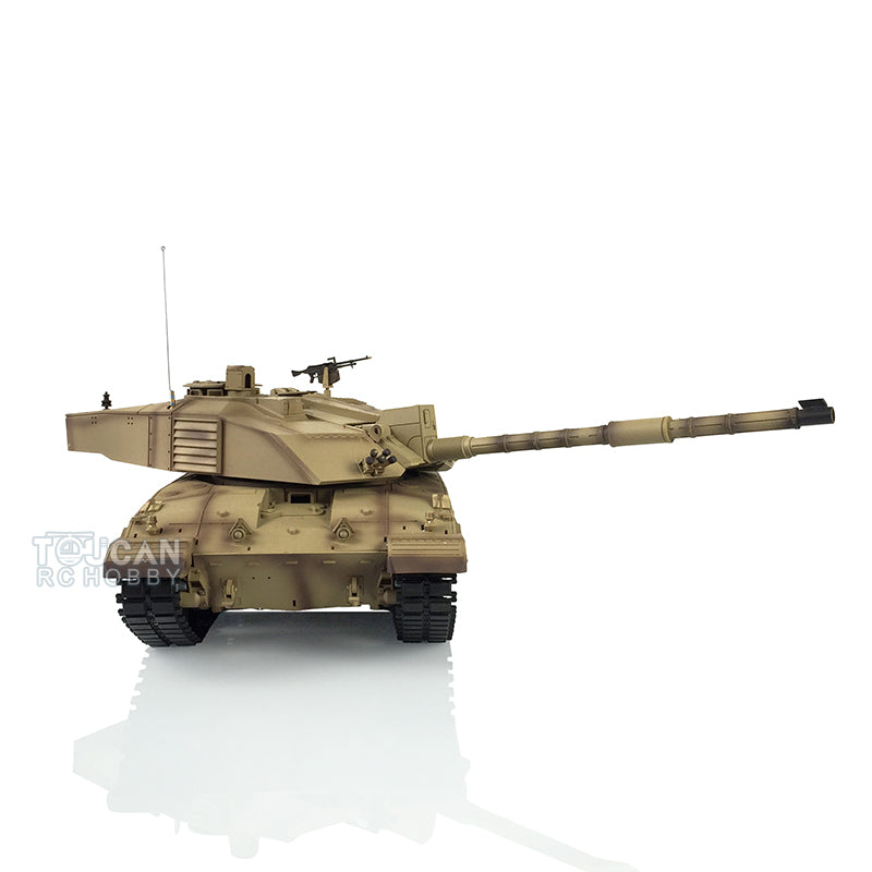 2.4G Henglong 1/16 Scale 7.0 Plastic 3908 Challenger II RTR RC Tank BB Infrared Combating 1800mah battery Armored Vehicle Model