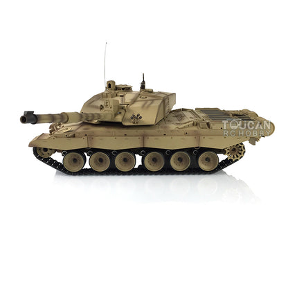 2.4G Henglong 1/16 Scale 7.0 Plastic 3908 Challenger II RTR RC Tank BB Infrared Combating 1800mah battery Armored Vehicle Model