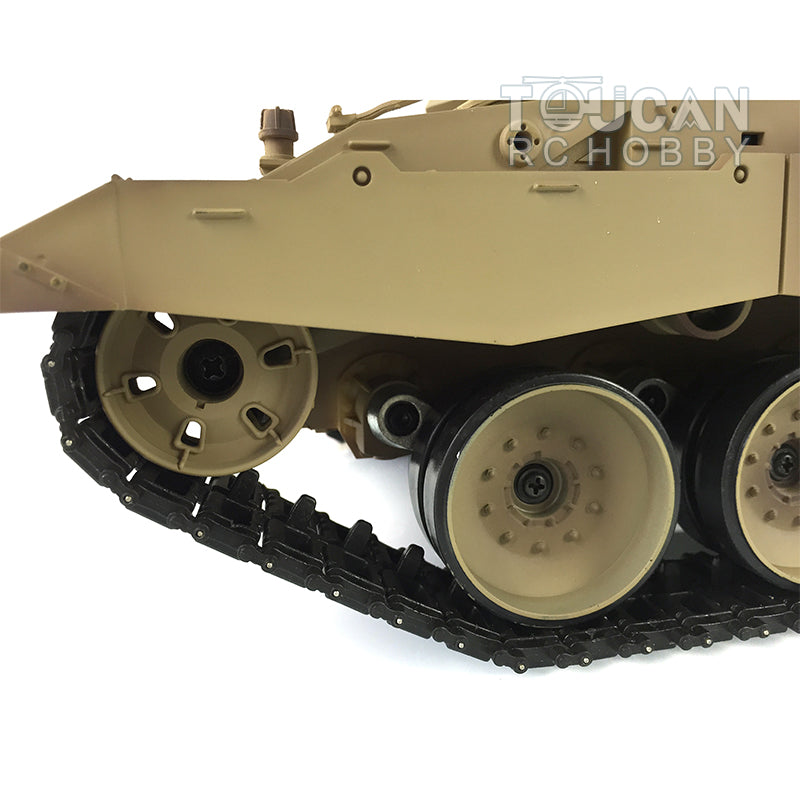2.4G Henglong 1/16 Scale 7.0 Plastic 3908 Challenger II RTR RC Tank BB Infrared Combating 1800mah battery Armored Vehicle Model