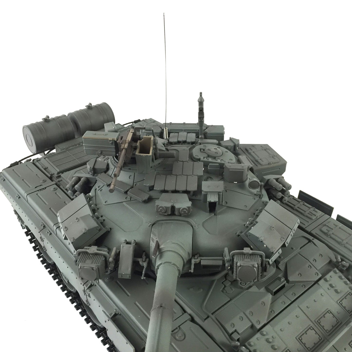 IN Stock Henglong 1/16 7.0 Russian T90 3938 RTR RC Tank Model FPV 360 Degrees Turret BB IR Metal Tracks Road Drive Idler Wheels