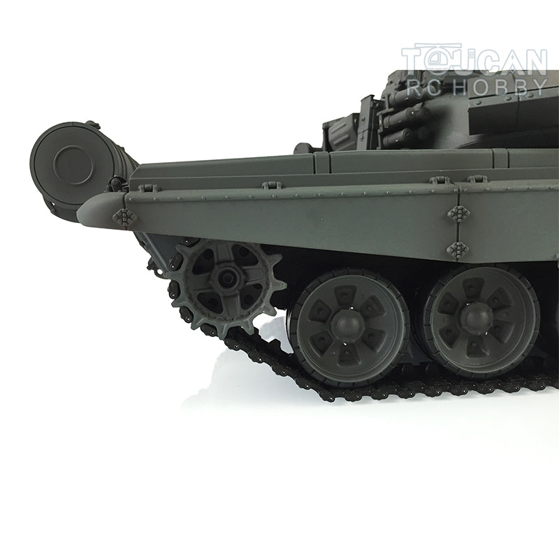 IN Stock Henglong 1/16 7.0 T90 3938 RTR RC Tank 360 Turret Twin-Pin Metal Track Wheels Red Eyes BB IR 360 Degree Turret Smoke Remote Control Military Vehicle
