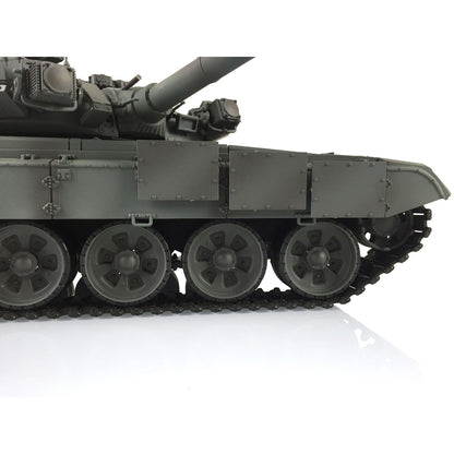 IN Stock Henglong 1/16 7.0 Russian T90 3938 RTR RC Tank Model FPV 360 Degrees Turret BB IR Metal Tracks Road Drive Idler Wheels