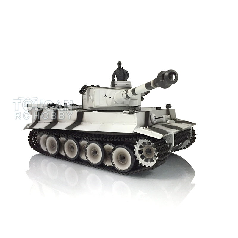 Henglong 1/16 7.0 Upgraded Metal Version German Tiger I RTR RC Tank 3818 Metal Tracks Sprocket wheels Infrared Combating Smoking System