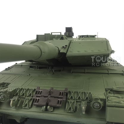 Henglong 1/16 7.0 Upgraded Ver German Leopard2A6 3889 RTR RC Tank Model IR BB Smoke Sound Steel Gearbox Metal Tracks Drive Idler Wheels