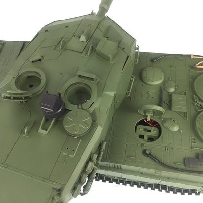 Henglong 1/16 7.0 Leopard2A6 RTR RC Tank Remote Control Military Model 3889 IR BB Smoke Barrel Recoil 360 Degree Turret Metal Tracks Wheels Gearbox