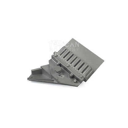 CS Metal Smoke Launchers Decoration Spare Parts For 1/16 Leopard2A6 Remote Control Tank 3889 DIY RC Vehicle Model Accessories