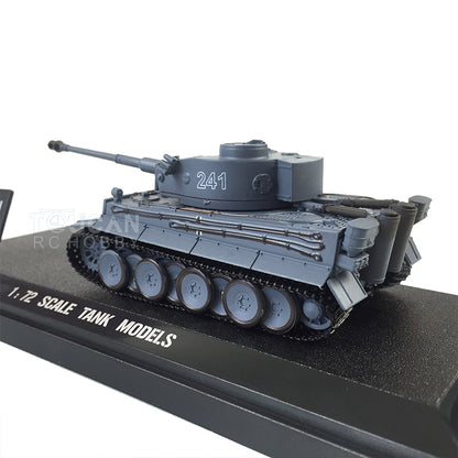 Henglong 1/72 Plastic 3818 Germany Tiger 1 3918 USA Abrams M1A2 Static Tank Model Display Model for Military Collection Enthusiasts