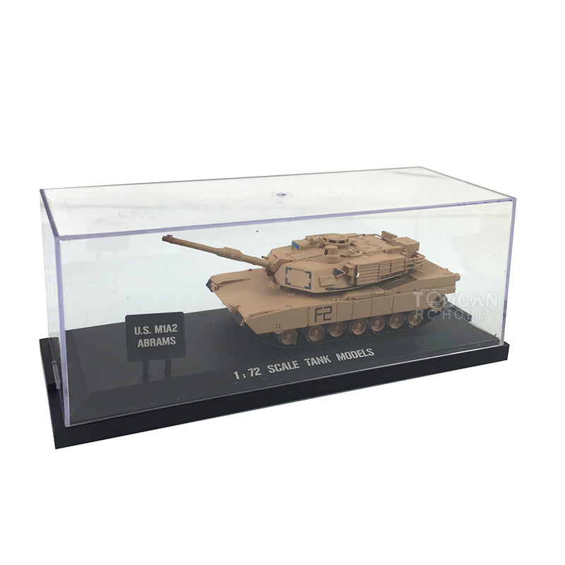 Henglong 1/72 Plastic 3818 Germany Tiger 1 3918 USA Abrams M1A2 Static Tank Model Display Model for Military Collection Enthusiasts