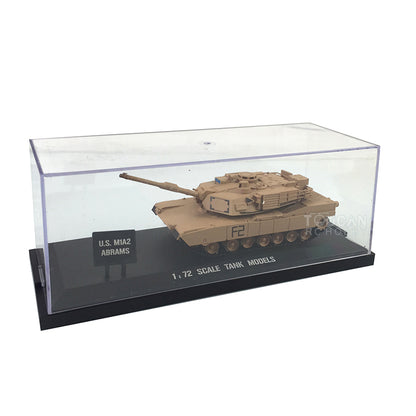 Henglong 1/72 Plastic 3818 Germany Tiger 1 3918 USA Abrams M1A2 Static Tank Model Display Model for Military Collection Enthusiasts