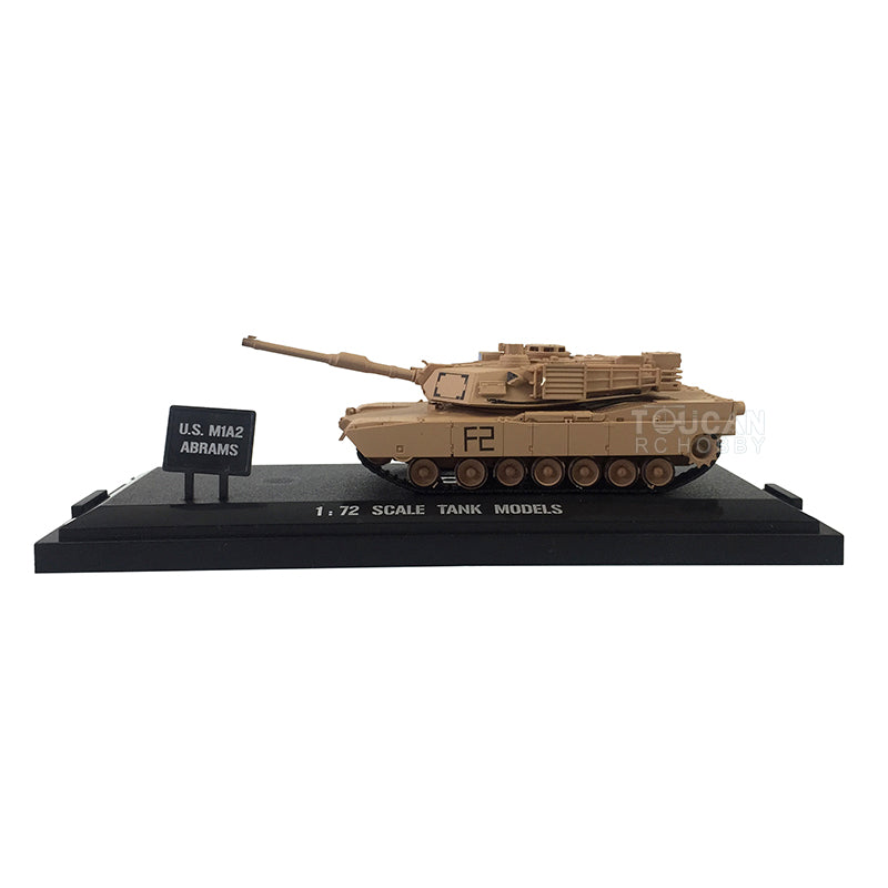 Henglong 1/72 Plastic 3818 Germany Tiger 1 3918 USA Abrams M1A2 Static Tank Model Display Model for Military Collection Enthusiasts