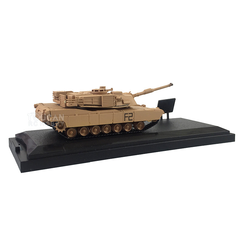 US Warehouse Henglong 1/72 Plastic U.S. Abrams M1A2 Tank 3918 Static Model Armored Vehicles Without Radio Control System