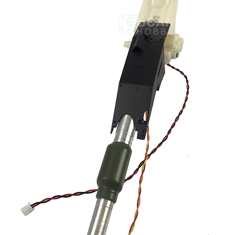 Henglong 1/16 Metal Recoil Barrel BB Unit Barrel For 6.0 7.0 3918/3889/3879 RC Tank With Shooting Gearbox Wires Model Parts