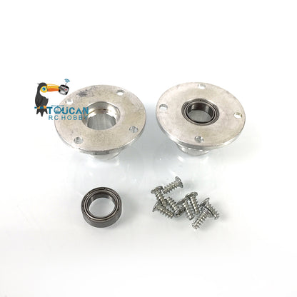 Metal Tracks Sprockets Idlers Adjuster Driving Axle Bearing Suspension Arms Protection Net For HL RC 1/16 3889 Tank Model Parts