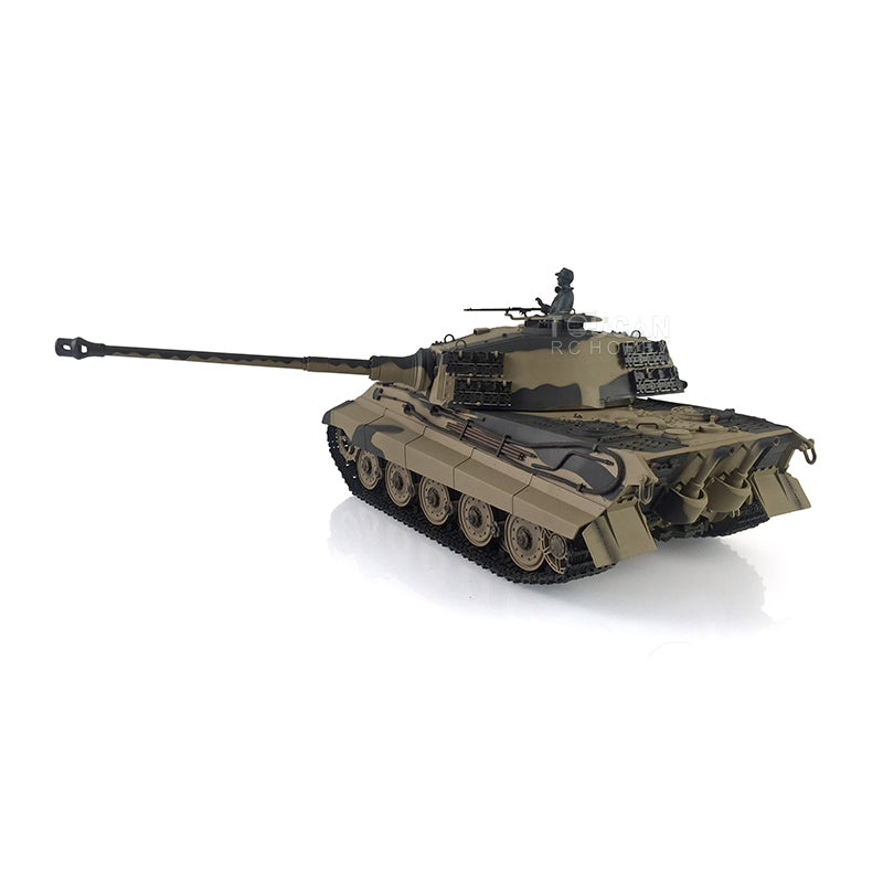Henglong 1/16 7.0 Customized 3888A King Tiger RTR RC Tank Infrared Combat Barrel Recoil