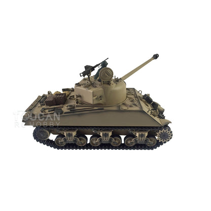 Henglong 1/16 TK7.0 3898 USA M4A3 Sherman RTR RC Tank with 360 Degrees Turret Barrel Recoil Smoke BB IR 