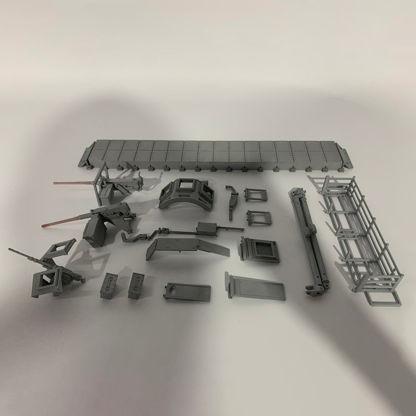 CS Abrams M1A2 TUSKI Metal Upgrade Set For 1/16 Plastic Remote Control Vehicle 3918 Tamiya Henglong Tank Model Accessories