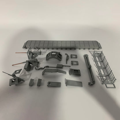 CS Abrams M1A2 TUSKI Metal Upgrade Set For 1/16 Plastic Remote Control Vehicle 3918 Tamiya Henglong Tank Model Accessories