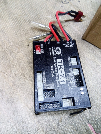 Fast Free Shipping Second Hand US Stock Henglong 7.1 Multi-Function Main Board For 1/16 RC Tank 7.1 7.0 Radio Controller
