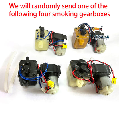 US Stock Plastic Smoke Gearbox for Henglong 6.0S 7.0 7.1 Mainboard 1/16 RC Armored Tank Model Military Vehicle Upgraded Parts