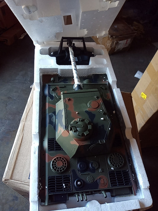 Second Hand US STOCK 2.4Ghz Henglong 1/16 7.0 Plastic Ver German Panther V RTR RC Tank 3819 Model