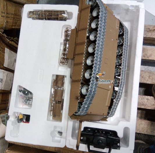 Fast Free Shipping Second Hand US Stock Henglong 1/16 7.0 RC Tank 3918 USA Abrams M1A2 360 Degree Turret Barrel Recoil Metal Drive Road Wheels Idlers Tracks Gearbox