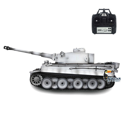 HengLong Factory 1/16 3818 Tiger 1 Radio Control Military Vehicle Full Metal Sprockets Idlers Chassis Plastic Hull RTR RC Tank Y