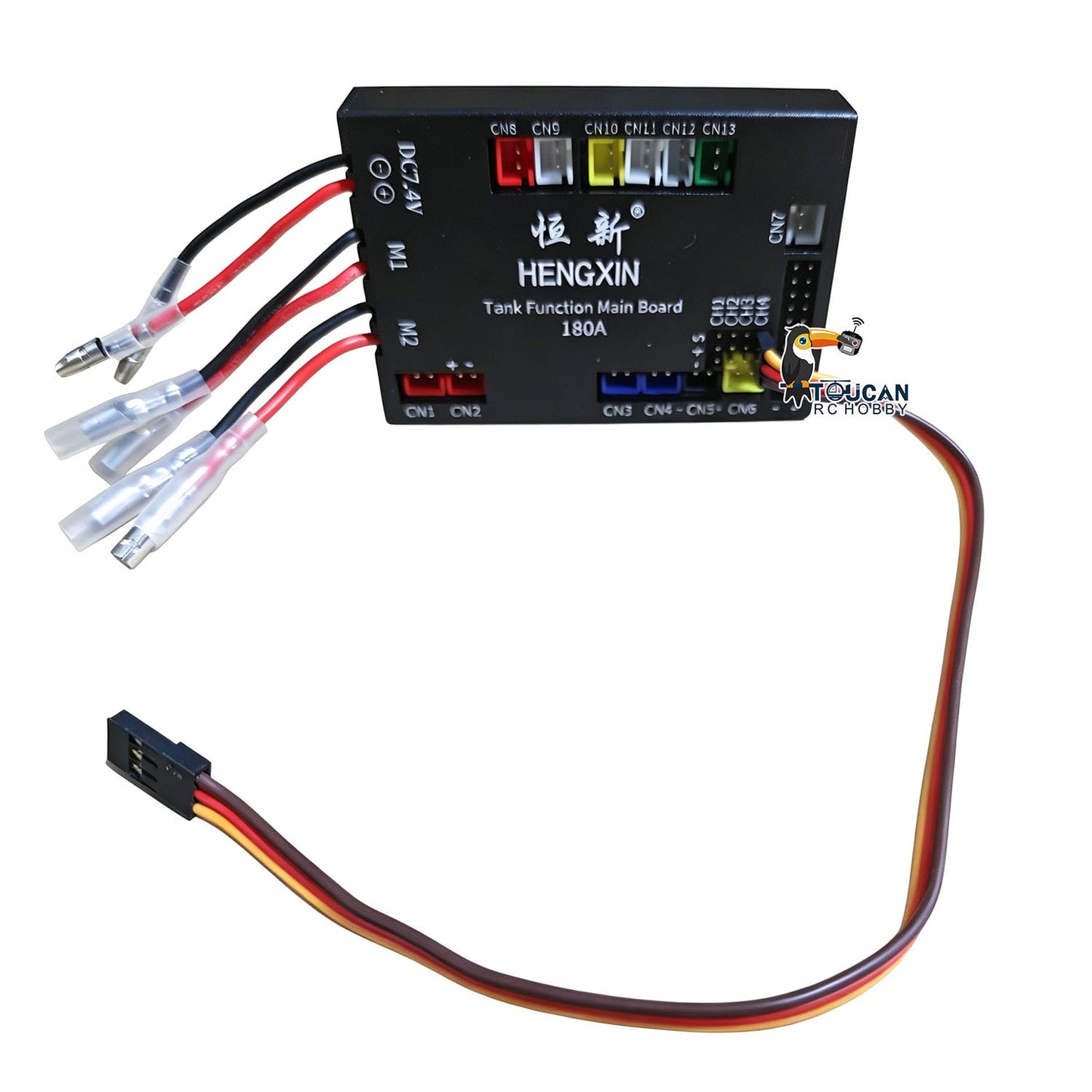 Multi-Function Main Board for Henglong 1/16 RC Tank 7.1 7.0 Radio Controller German Leopard 2A6 US Abrams M1A2 Tank Sound