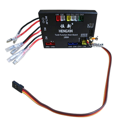 Multi-Function Main Board for Henglong 1/16 RC Tank 7.1 7.0 Radio Controller German Leopard 2A6 US Abrams M1A2 Tank Sound
