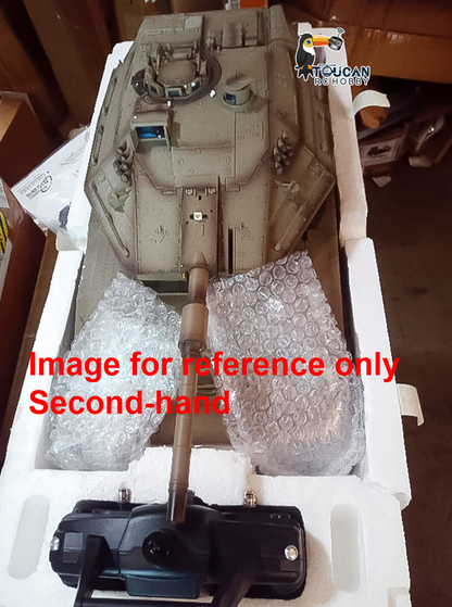 Fast Free Shipping Second Hand US Stock Heng Long 1/16 Military RC Battle Tank IDF Merkava MK IV Full Metal Chassis 3958