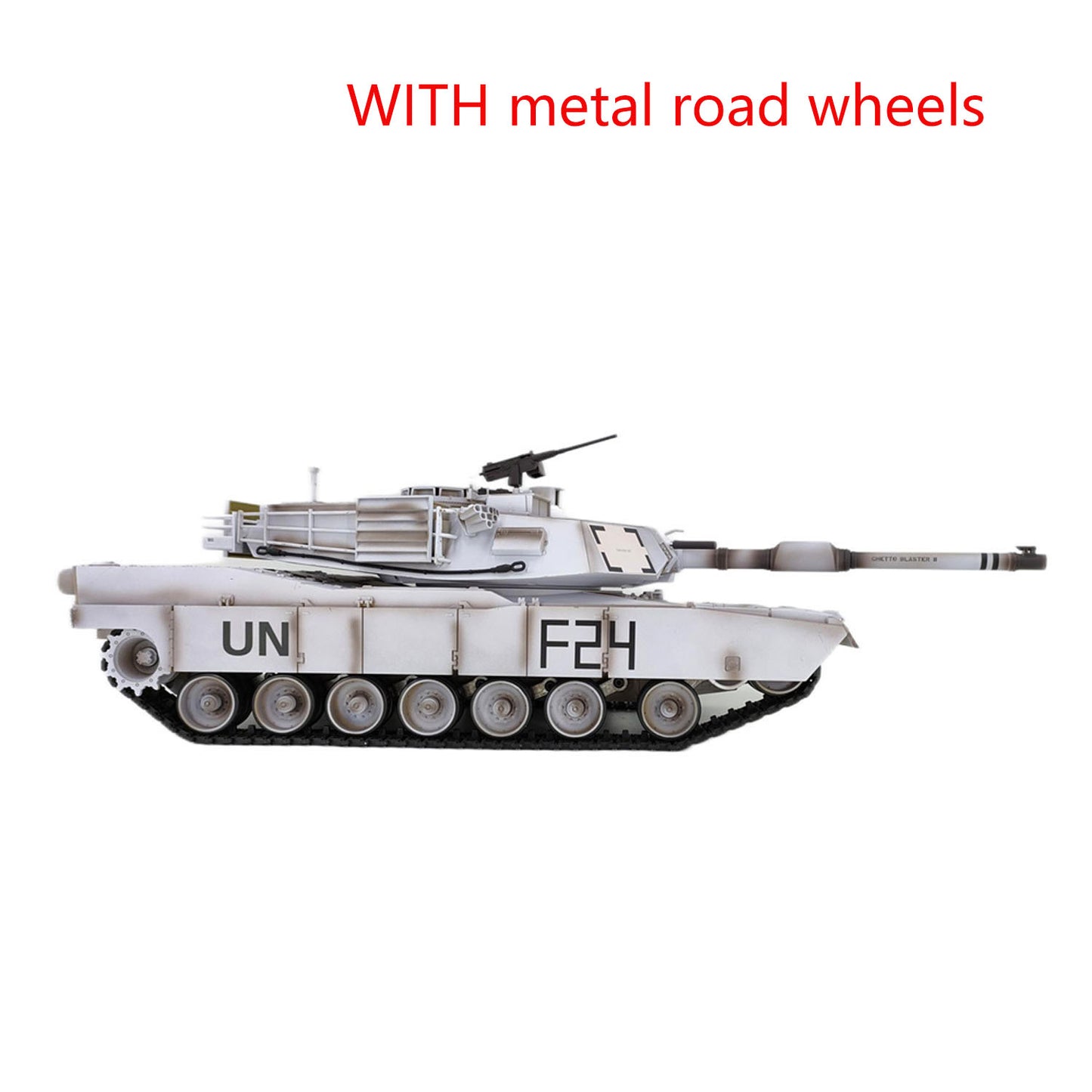 Henglong 1/16 7.0 RC Tank  M1A2 Abrams 3918 Barrel Recoil BB IR 320 Degree Turret Steel Gearbox Metal Wheels Battery Smoke Radio
