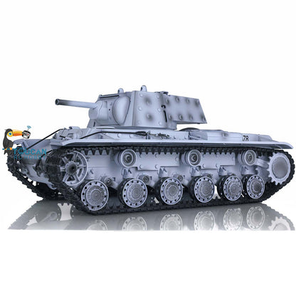 2.4G Henglong 1/16 7.0 Soviet KV-1 RTR RC Tank 3878 Infrared Combating System Metal Tracks Wheels 360 Degree Turret Rotation