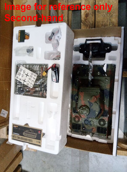 Fast Free Shipping Second Hand US Stock Henglong 1/16 Scale 7.0 Upgraded Metal Version German Panther V RTR RC Tank 3819