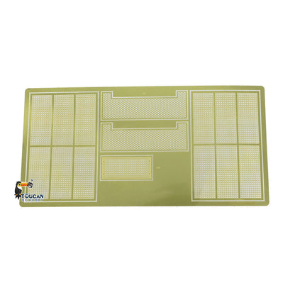 Metal Paired Single Linkages Tracks Sprockets Idlers Upper Hull Guard Plate Net For HL 1/16 Scale Russian T90 RC Tank 3938 Model
