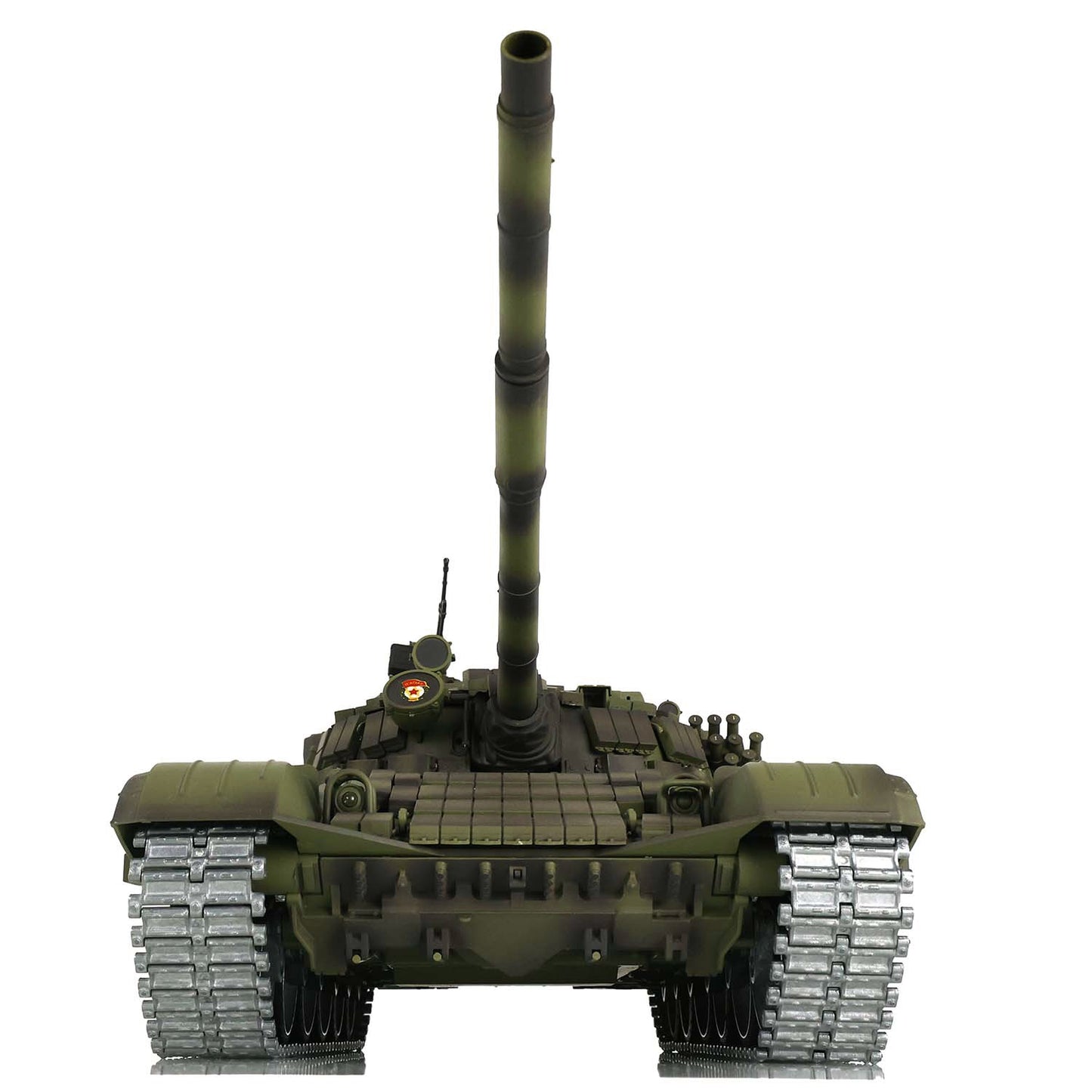 Henglong 7.0 1/16 3939 Russian T72 RTR RC Tank BB IR Smoke 360 Degree Turret Metal Tracks Road Drive Idler Wheel Gearbox Tracks