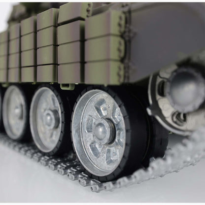 Henglong 7.0 1/16 3939 Russian T72 RTR RC Tank BB IR Smoke 360 Degree Turret Metal Tracks Road Drive Idler Wheel Gearbox Tracks