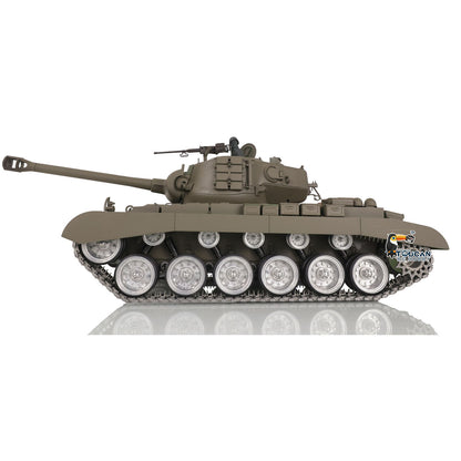 Henglong 1/16 TK7.0 Customized USA M26 Pershing 3838 RTR RC Tank with FPV BB IR 360 Degrees Turret Smoke