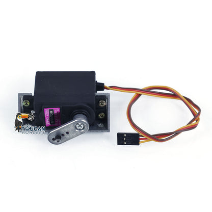 US Warehouse Metal Barrel Recoil Lifting System with 2 Servo for Heng Long 1/16 RC Battle Tank Remote Control Military Vehicle Model Parts