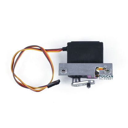 US Warehouse Metal Barrel Recoil Lifting System with 2 Servo for Heng Long 1/16 RC Battle Tank Remote Control Military Vehicle Model Parts