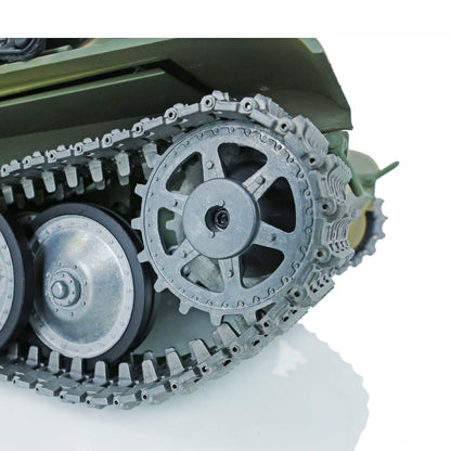 Henglong 1/16 Scale 7.0 Panther G 3879 RTR RC Tank Model FPV IR BB Unit 360 Degree Turret Smoke Metal Tracks Road Drive Idler Wheels Gearbox