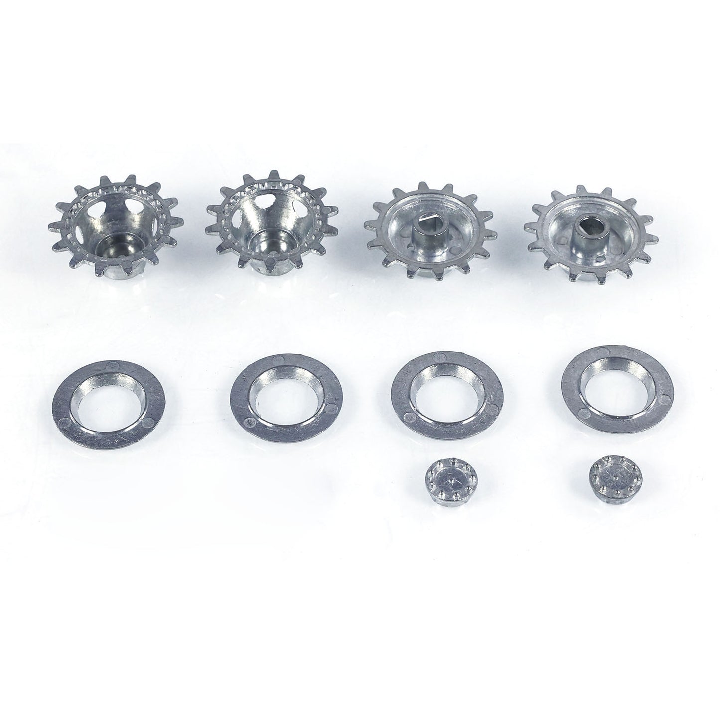 CS 1/16 Metal Tracks With Drive Wheels for Heng Long 3958 IDF Merkava MK IV RC Tank Vehicle Model DIY Upgraded Accessory