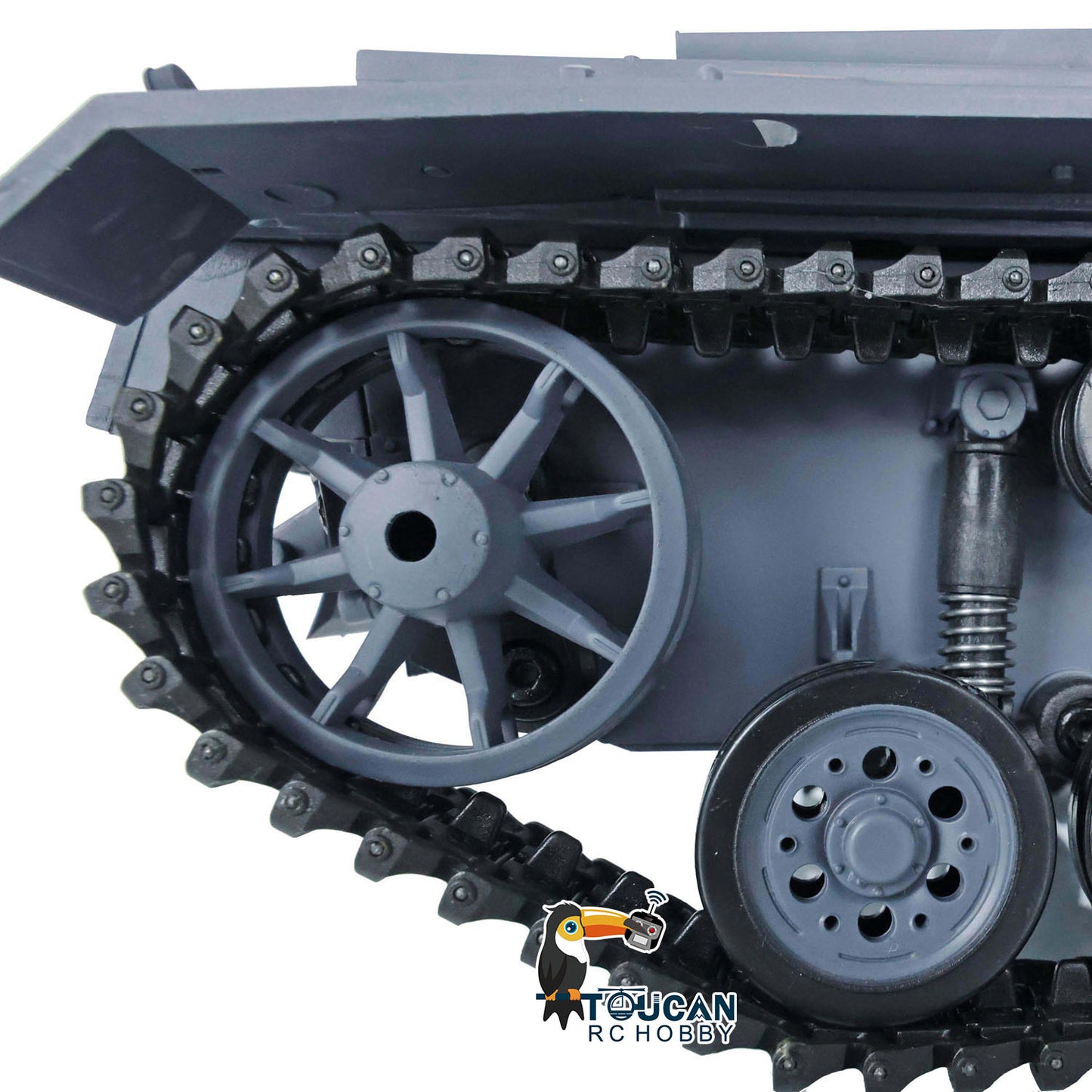 Henglong 1/16 Plastic 7.0 3848 3849 Panzer III H L RC Tank with FPV 360 Degree Turret Infrared System BB Smoke