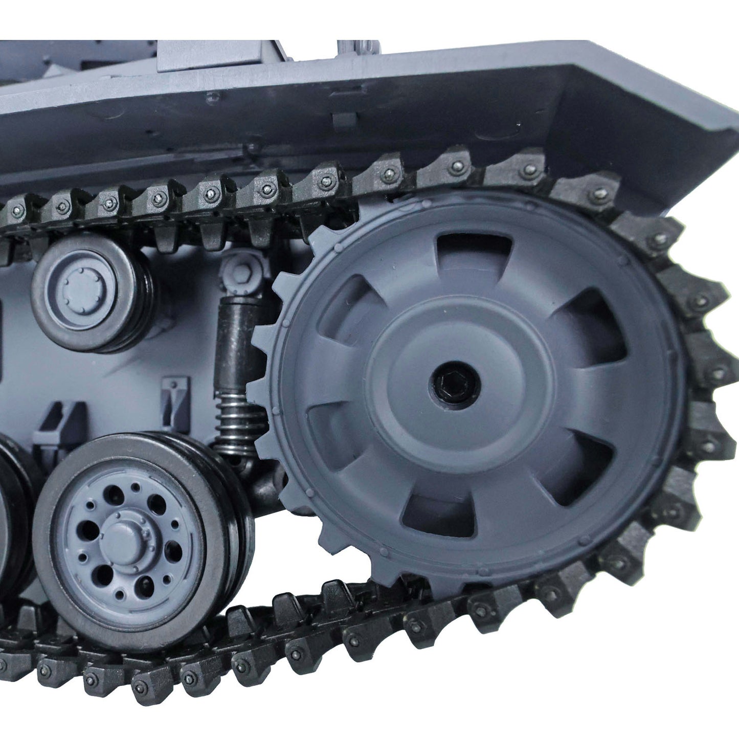 Henglong Plastic 1/16 7.0 3848 3849 Panzer III H L RC Tank FPV Steel Driving Gearbox 360 Degree Turret Infrared System BB Smoke Unit Metal Barrel