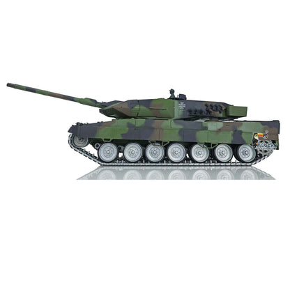 Henglong 1/16 7.0 Leopard2A6 RC Tank 3889 Barrel Recoil System Metal Tracks W/ Linkages BB Unit 360 Degree Turret Rotation